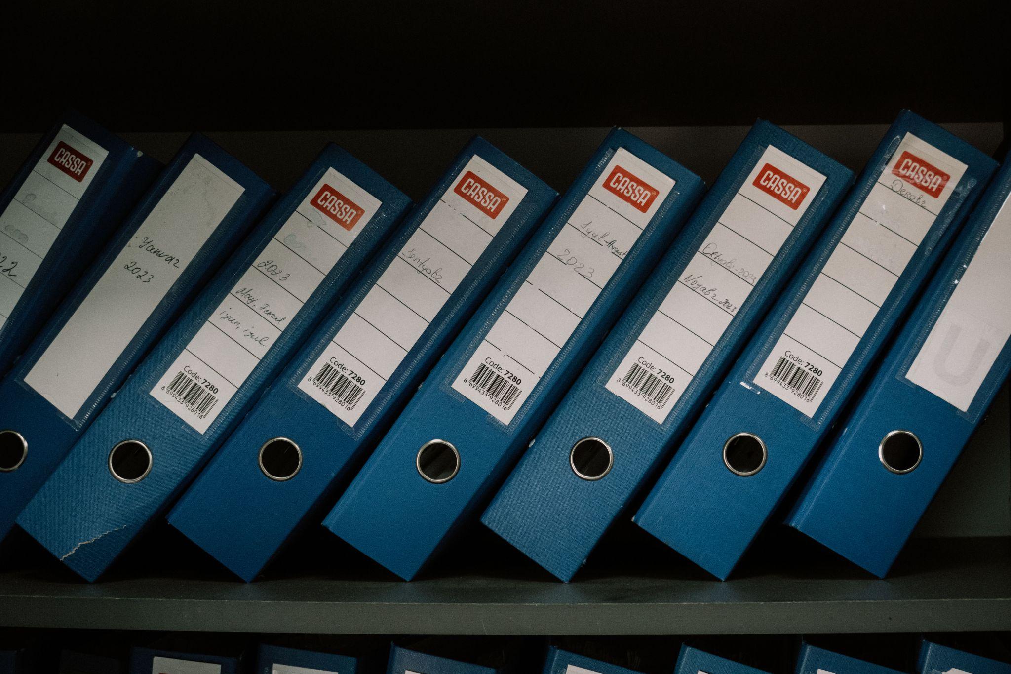 files of employees’ medical records