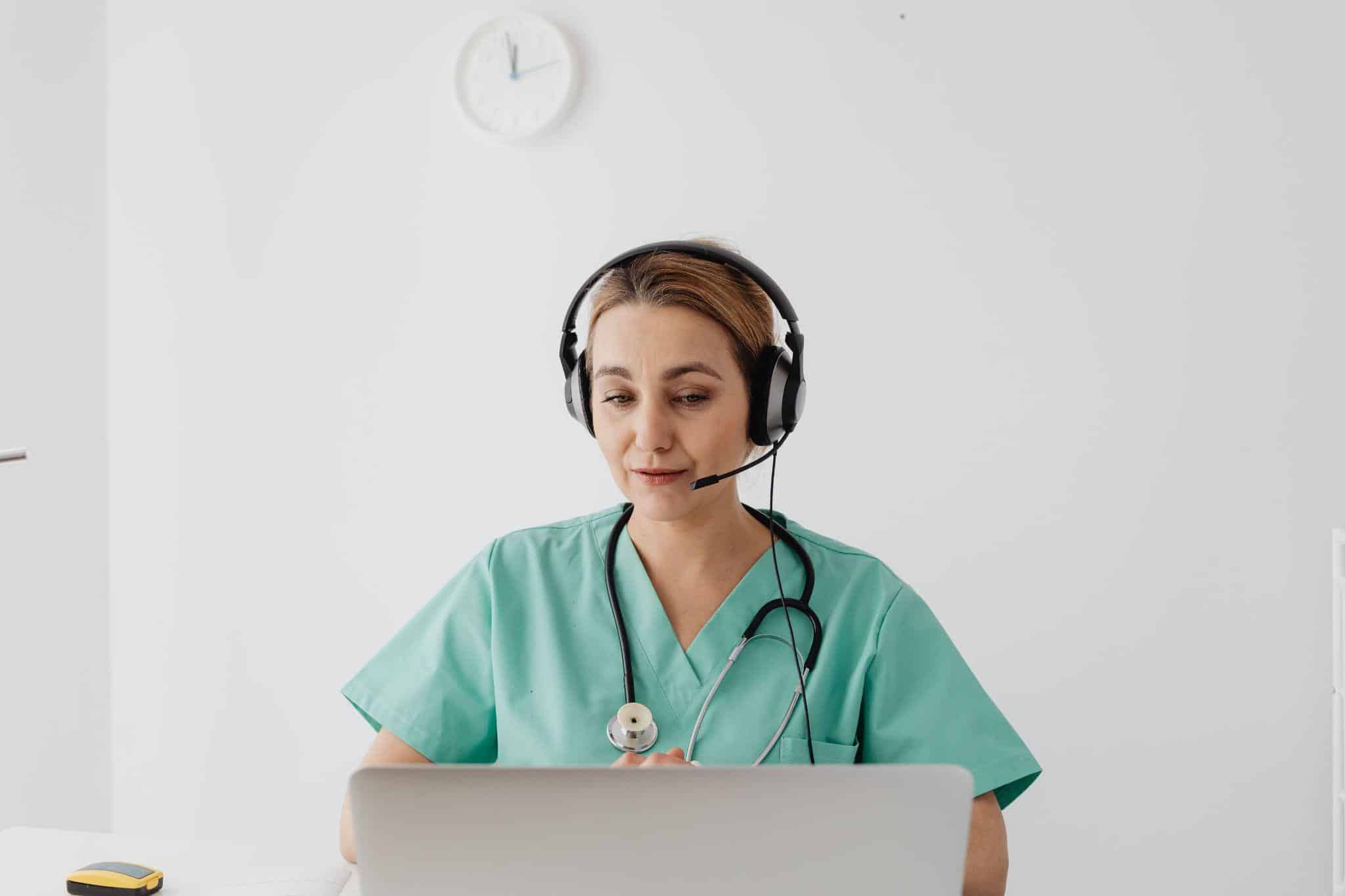conversing with a medical provider online for FMLA certification