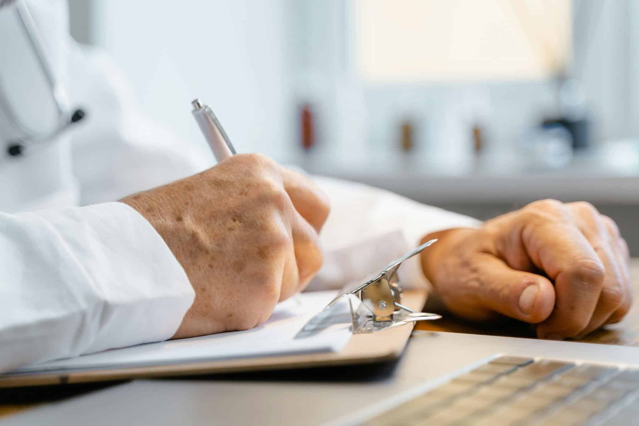 a physician’s note